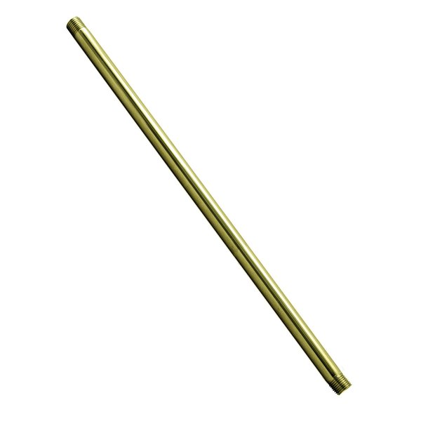 Westbrass 1/2" x 48" IPS pipe nipple in Polished brass D12148-03